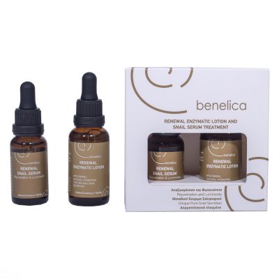 benelica renewal enzymatic lotion and snail serum treatment